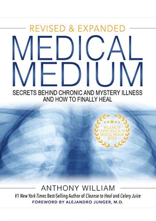 Books on Chronic Fatigue Blog - Medical Medium Book - Front Cover